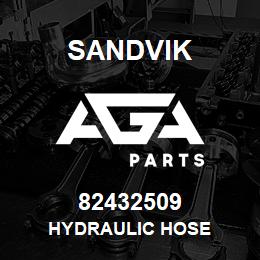 82432509 Sandvik HYDRAULIC HOSE | AGA Parts