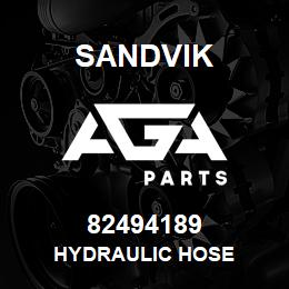 82494189 Sandvik HYDRAULIC HOSE | AGA Parts
