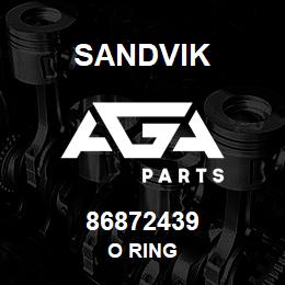 86872439 Sandvik O RING | AGA Parts