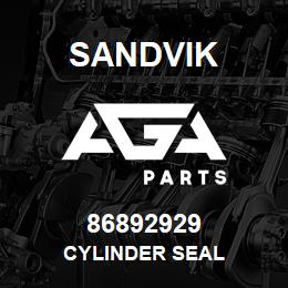 86892929 Sandvik CYLINDER SEAL | AGA Parts
