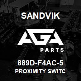 889D-F4AC-5 Sandvik PROXIMITY SWITC | AGA Parts