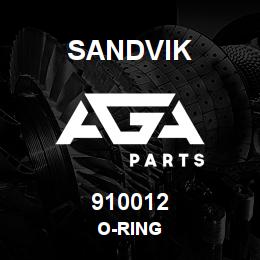 910012 Sandvik O-RING | AGA Parts