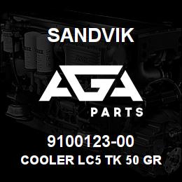 9100123-00 Sandvik COOLER LC5 TK 50 GR NO | AGA Parts