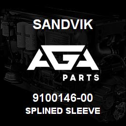 9100146-00 Sandvik SPLINED SLEEVE | AGA Parts