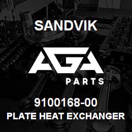 9100168-00 Sandvik PLATE HEAT EXCHANGER M6-FG-50 | AGA Parts