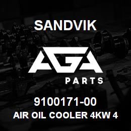 9100171-00 Sandvik AIR OIL COOLER 4KW 400 V. 50HZ | AGA Parts