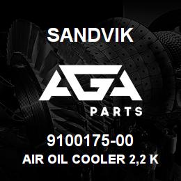 9100175-00 Sandvik AIR OIL COOLER 2,2 KW 400 V. 50HZ | AGA Parts
