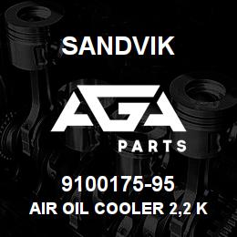 9100175-95 Sandvik AIR OIL COOLER 2,2 KW 525 V. 50HZ | AGA Parts