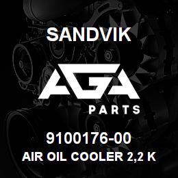 9100176-00 Sandvik AIR OIL COOLER 2,2 KW 400 V. 50HZ | AGA Parts