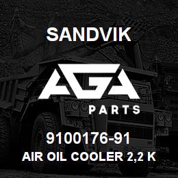 9100176-91 Sandvik AIR OIL COOLER 2,2 KW 380 V. 60HZ | AGA Parts