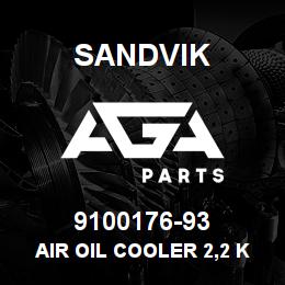 9100176-93 Sandvik AIR OIL COOLER 2,2 KW 575 V. 60HZ | AGA Parts