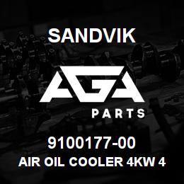 9100177-00 Sandvik AIR OIL COOLER 4KW 400 V. 50HZ | AGA Parts