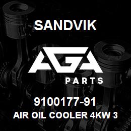 9100177-91 Sandvik AIR OIL COOLER 4KW 380 V. 60HZ | AGA Parts