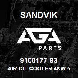 9100177-93 Sandvik AIR OIL COOLER 4KW 575 V. 60HZ | AGA Parts