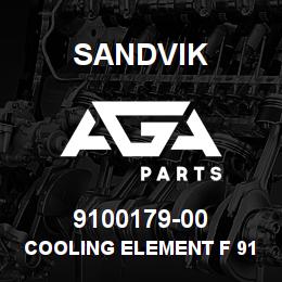 9100179-00 Sandvik COOLING ELEMENT F 910.0171 | AGA Parts