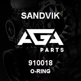910018 Sandvik O-RING | AGA Parts