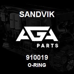 910019 Sandvik O-RING | AGA Parts