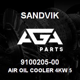 9100205-00 Sandvik AIR OIL COOLER 4KW 575 V. 60HZN | AGA Parts