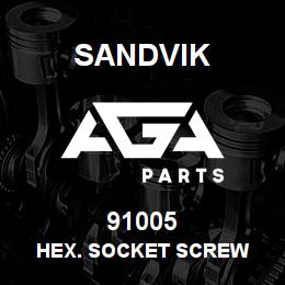 91005 Sandvik HEX. SOCKET SCREW | AGA Parts