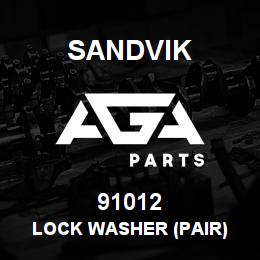 91012 Sandvik LOCK WASHER (PAIR) | AGA Parts