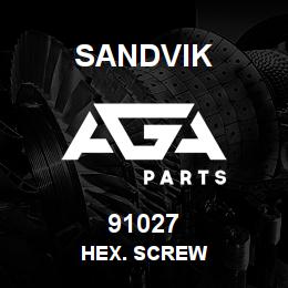 91027 Sandvik HEX. SCREW | AGA Parts