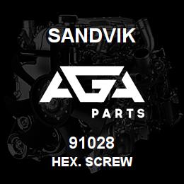 91028 Sandvik HEX. SCREW | AGA Parts