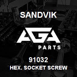 91032 Sandvik HEX. SOCKET SCREW | AGA Parts