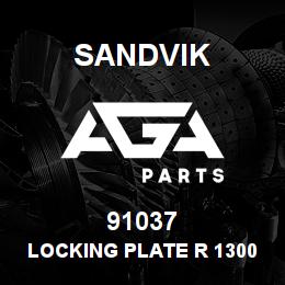 91037 Sandvik LOCKING PLATE R 1300 | AGA Parts