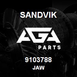 9103788 Sandvik JAW | AGA Parts