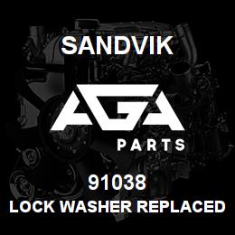 91038 Sandvik LOCK WASHER REPLACED BY 85128469 RB | AGA Parts