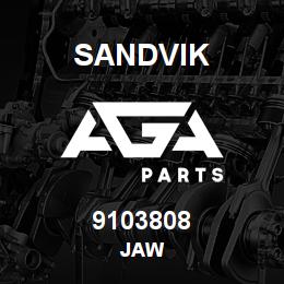 9103808 Sandvik JAW | AGA Parts