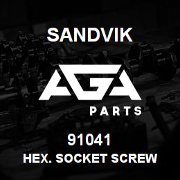 91041 Sandvik HEX. SOCKET SCREW | AGA Parts