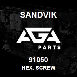 91050 Sandvik HEX. SCREW | AGA Parts