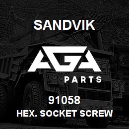 91058 Sandvik HEX. SOCKET SCREW | AGA Parts