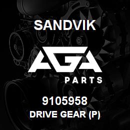 9105958 Sandvik DRIVE GEAR (P) | AGA Parts