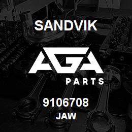 9106708 Sandvik JAW | AGA Parts