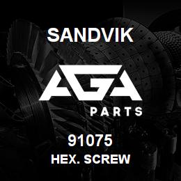 91075 Sandvik HEX. SCREW | AGA Parts