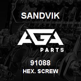 91088 Sandvik HEX. SCREW | AGA Parts