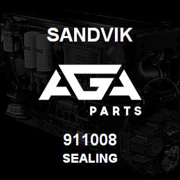 911008 Sandvik SEALING | AGA Parts