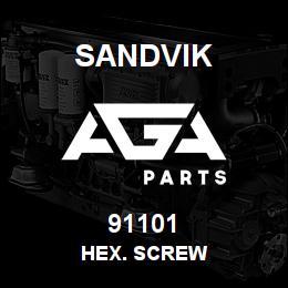 91101 Sandvik HEX. SCREW | AGA Parts