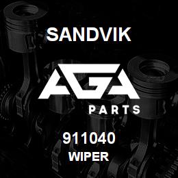 911040 Sandvik WIPER | AGA Parts