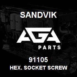 91105 Sandvik HEX. SOCKET SCREW | AGA Parts