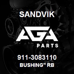 911-3083110 Sandvik BUSHING' RB | AGA Parts