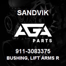 911-3083375 Sandvik BUSHING, LIFT ARMS RB | AGA Parts