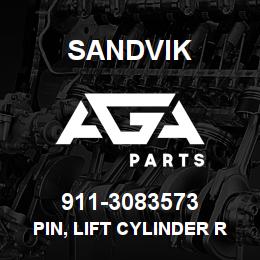 911-3083573 Sandvik PIN, LIFT CYLINDER RB | AGA Parts