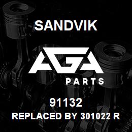 91132 Sandvik REPLACED BY 301022 RB | AGA Parts