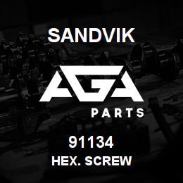 91134 Sandvik HEX. SCREW | AGA Parts