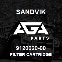 9120020-00 Sandvik FILTER CARTRIDGE | AGA Parts