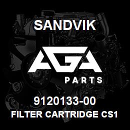 9120133-00 Sandvik FILTER CARTRIDGE CS100-P10A | AGA Parts