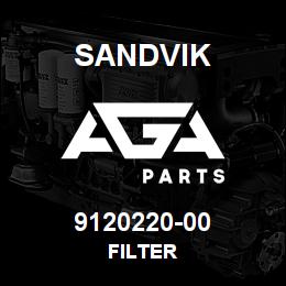 9120220-00 Sandvik FILTER | AGA Parts